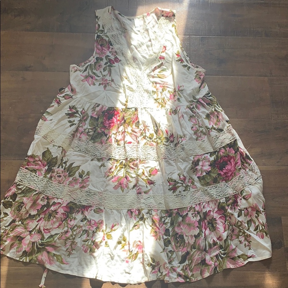 Floral mini dress
